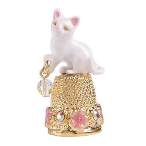 Kirks Folly Twinkle Cat Thimble
